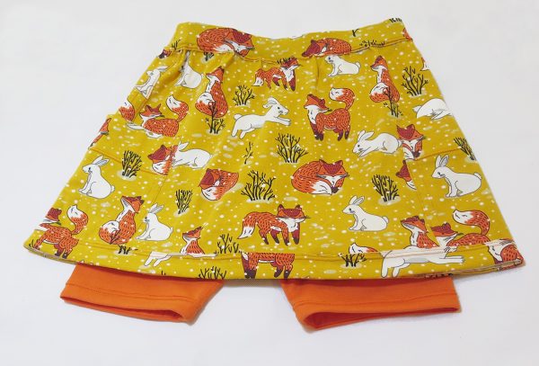 girls skort sewing pattern