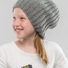 slouchy beanie hat knitting pattern