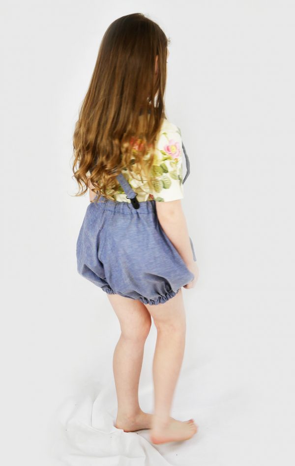 girls bubble shorts pattern