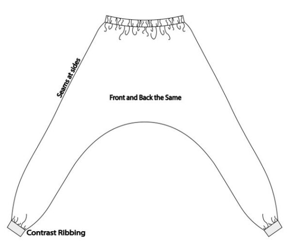 Harem Joggers Pattern