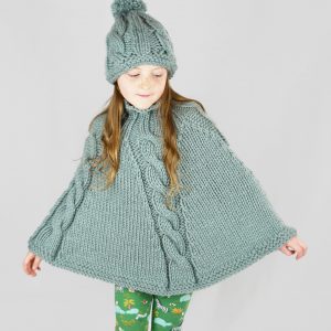 poncho knit