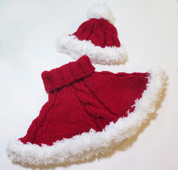 SANTAS PONCHO AND HAT