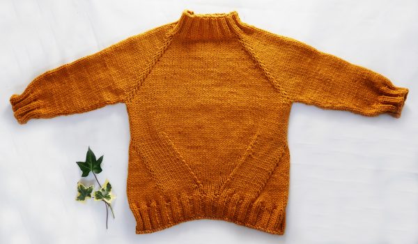 girls top down sweater pattern