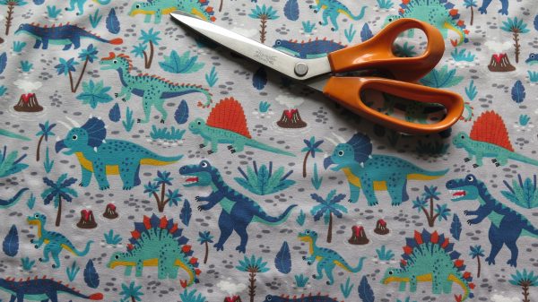 dinosaur print jersey