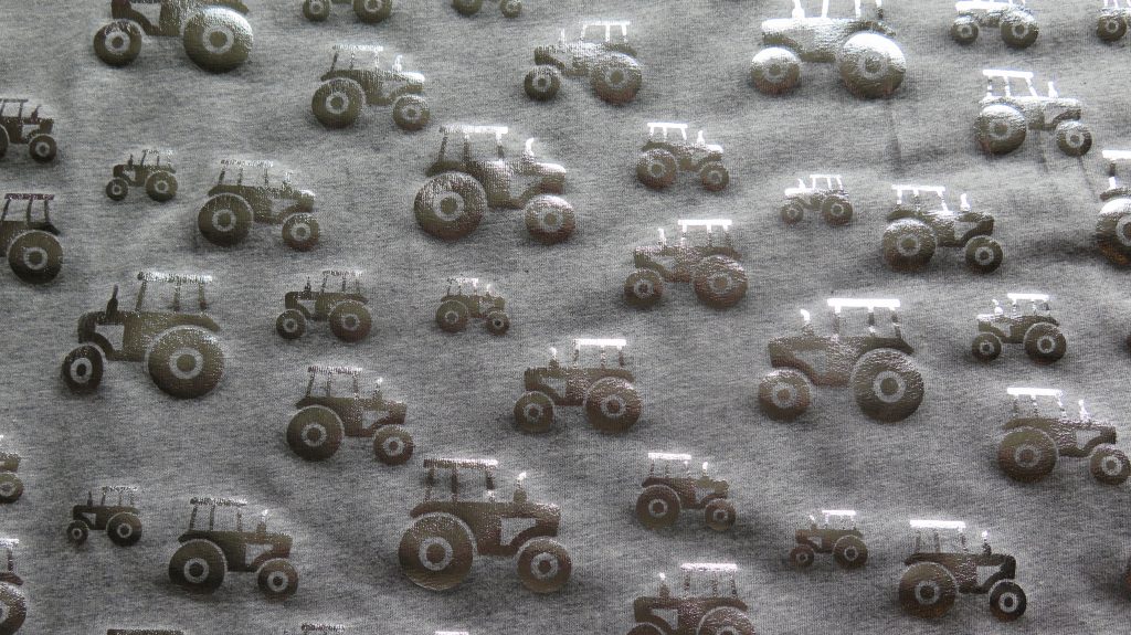 silver foil tractors