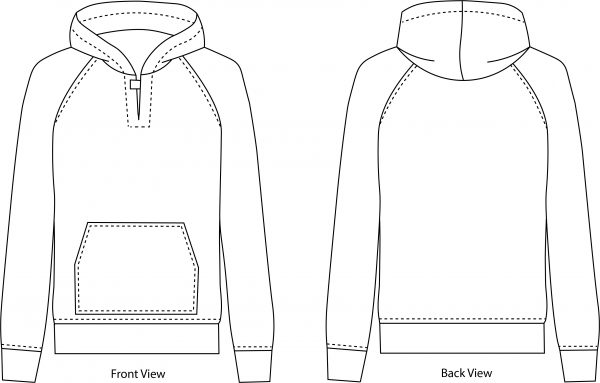 hoodie sewing pattern