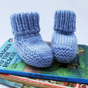 Baby Booties Knitting Kit