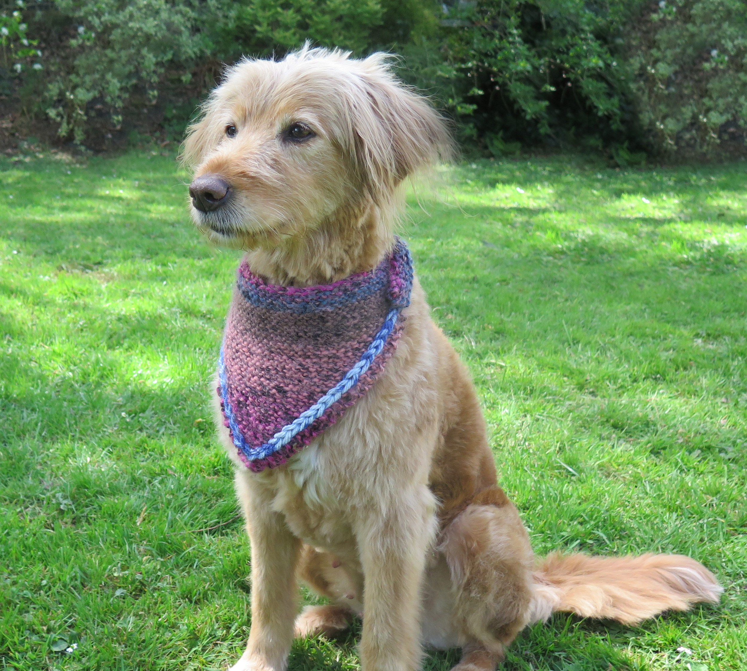 knitted bandana