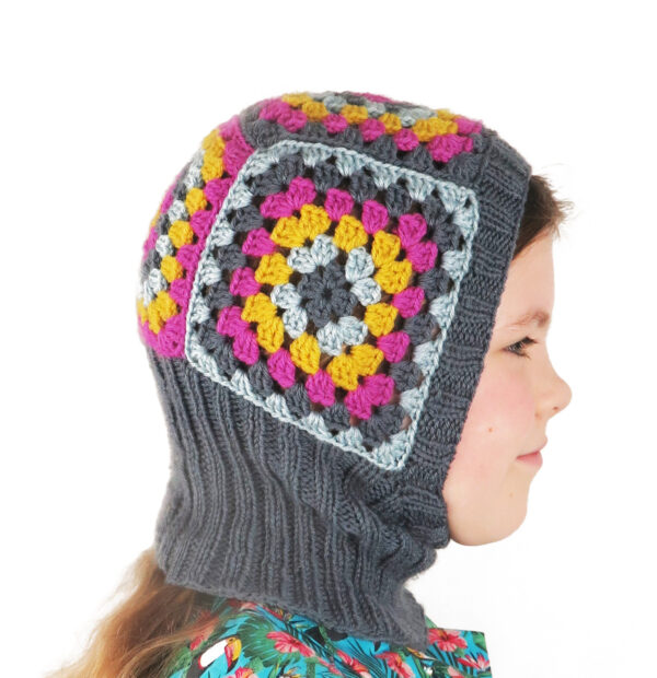 granny square balaclava pattern