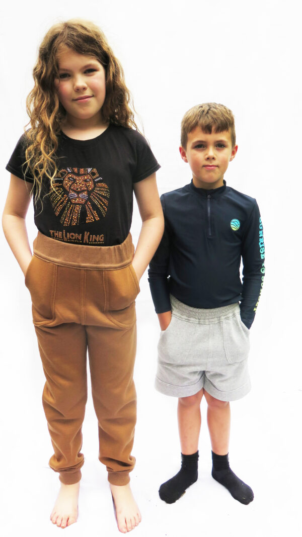 sweatpants and shorts