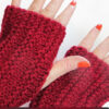 fingerless gloves knitting