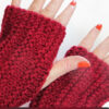 easy fingerless gloves knitting pattern