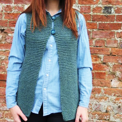 gilet knitting pattern