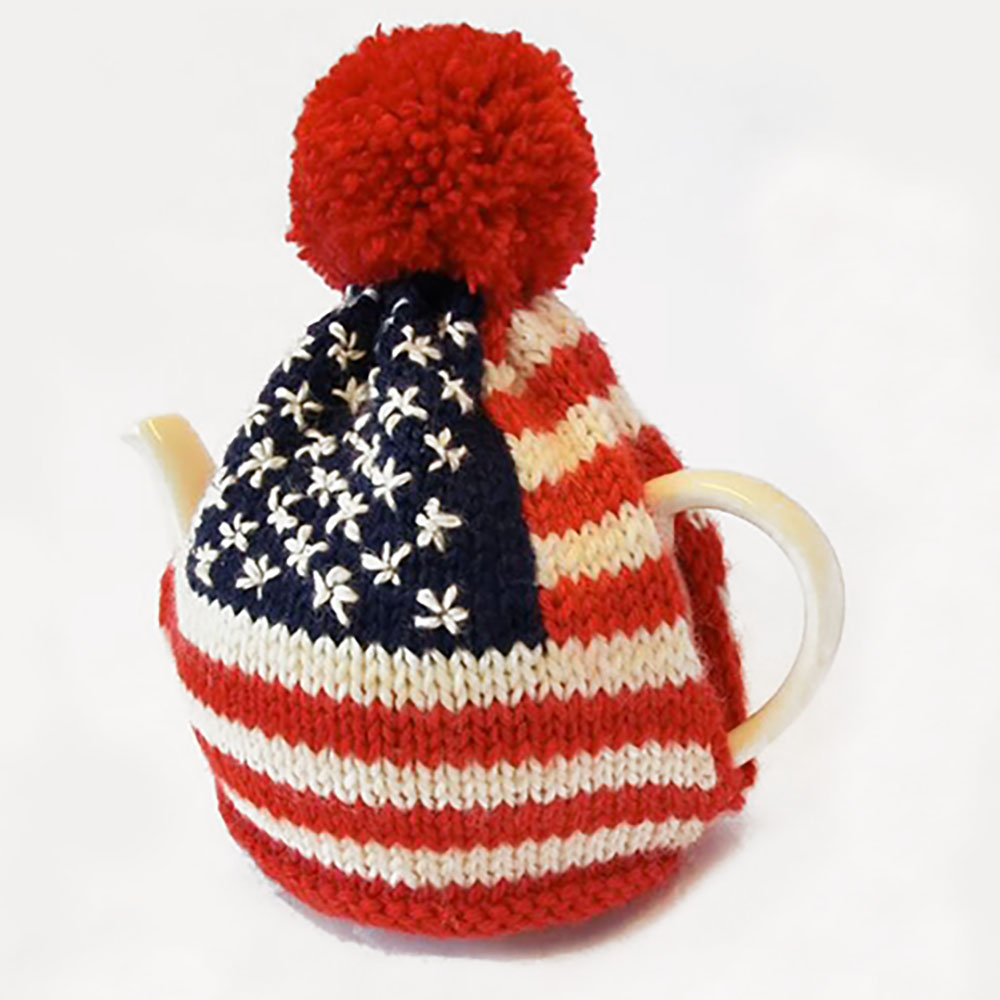 US Flag Tea Cozy