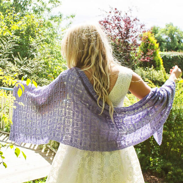 crochet lace shawl