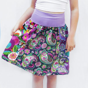 girls skirt sewing