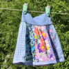 girls skirt from scraps