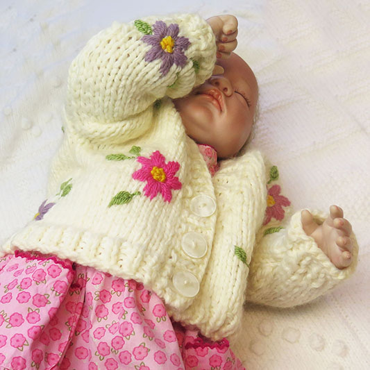 chunky baby cardigan knitting pattern
