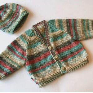 raglan baby cardigan pattern