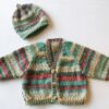 baby cardigan and hat pattern
