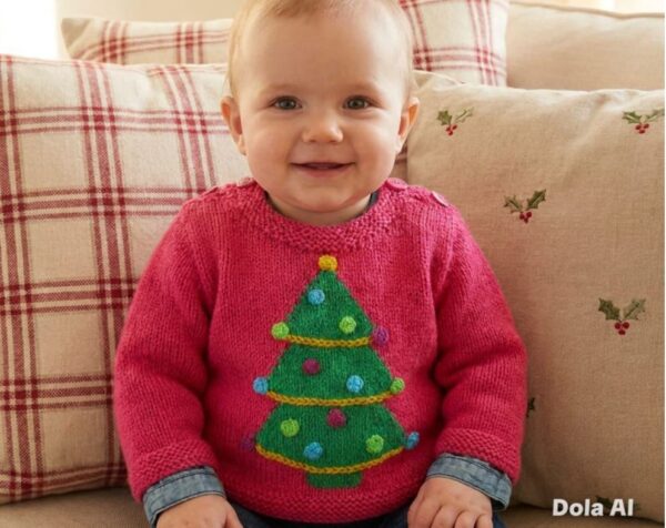 christmas tree sweater knitting pattern