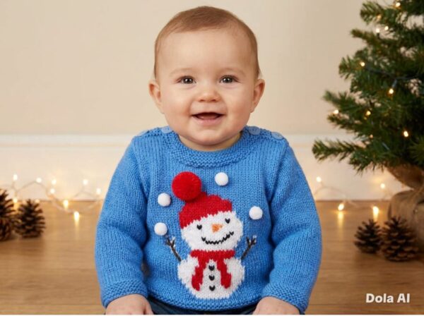 snowman christmas sweater