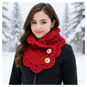 crochet cowl