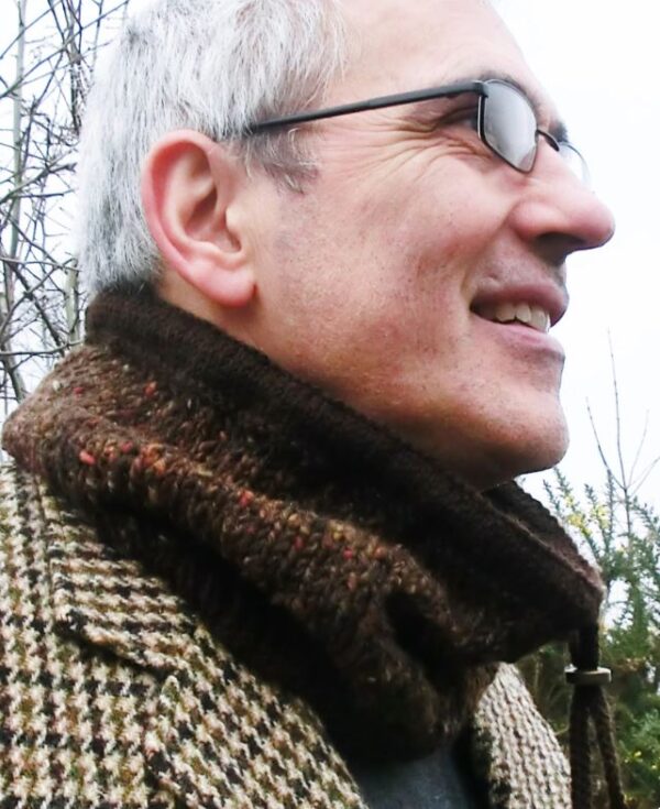 mans cowl knitting pattern