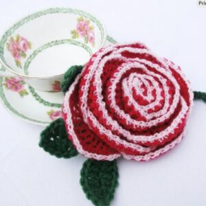 crochet rose