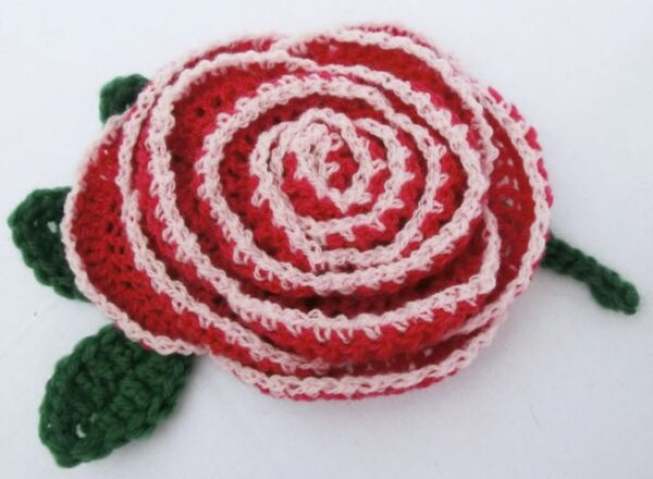 crochet brooch