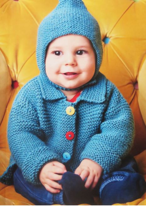 baby jacket and hat