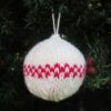 patterned bauble
