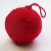 plain knitted bauble