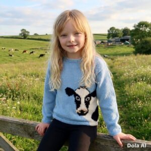 daisy the cow sweater knitting pattern