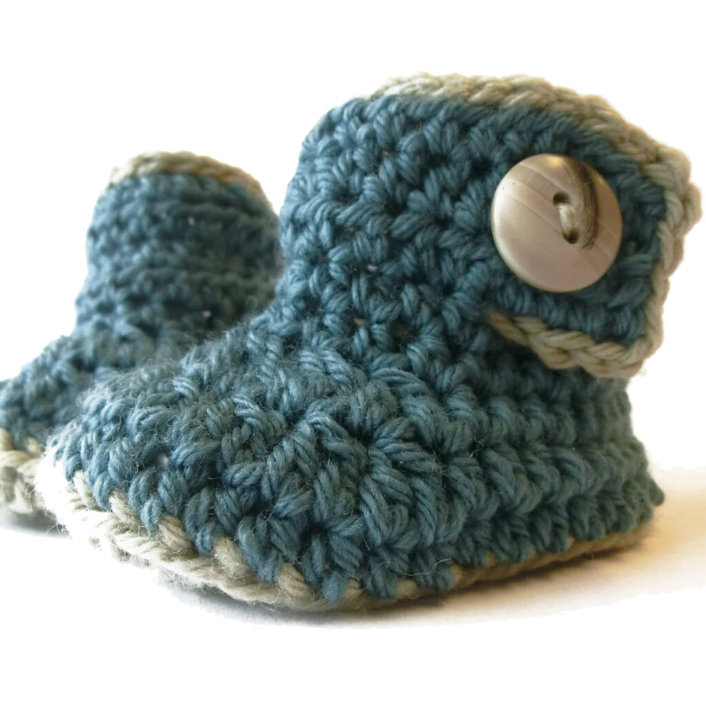 crochet booties