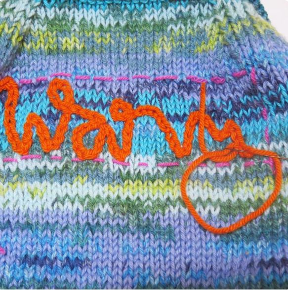 chain stitch embroidery