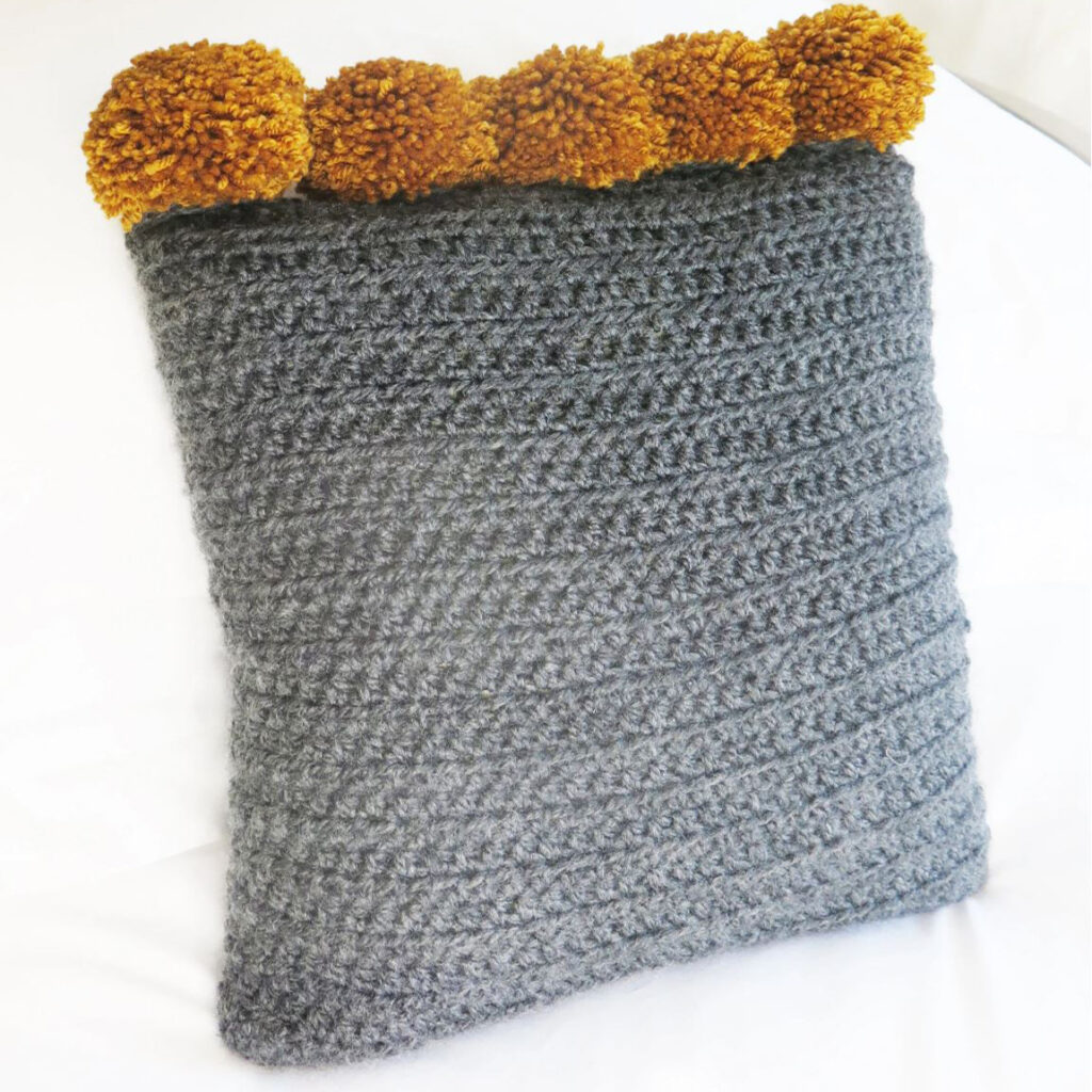 crochet cushion kit