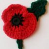 crochet poppy