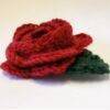 crochet rose pattern