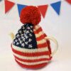 american flag tea cosy