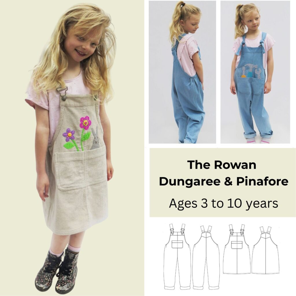 dungarees and pinafore