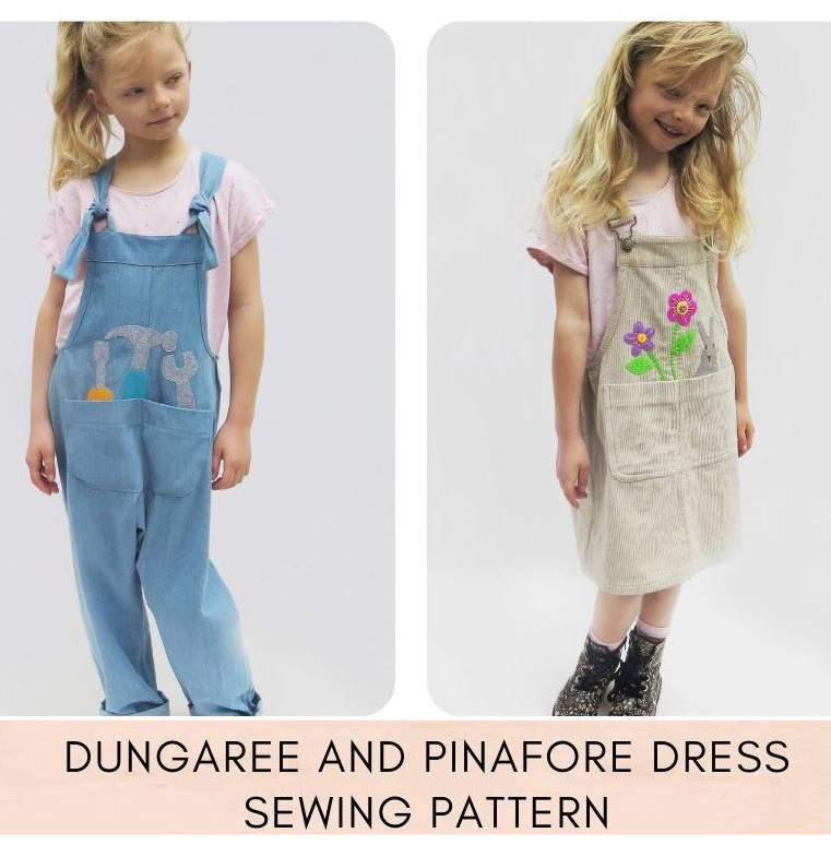 dungarees and pinafore