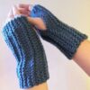 easy fingerless gloves knitting pattern