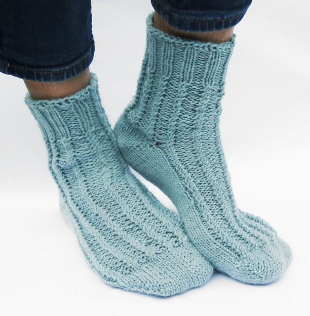 toe up seamless socks for sensory adults with loose cuff great for diabetics