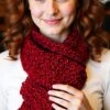 free crochet scarf and fingerless gloves pattern