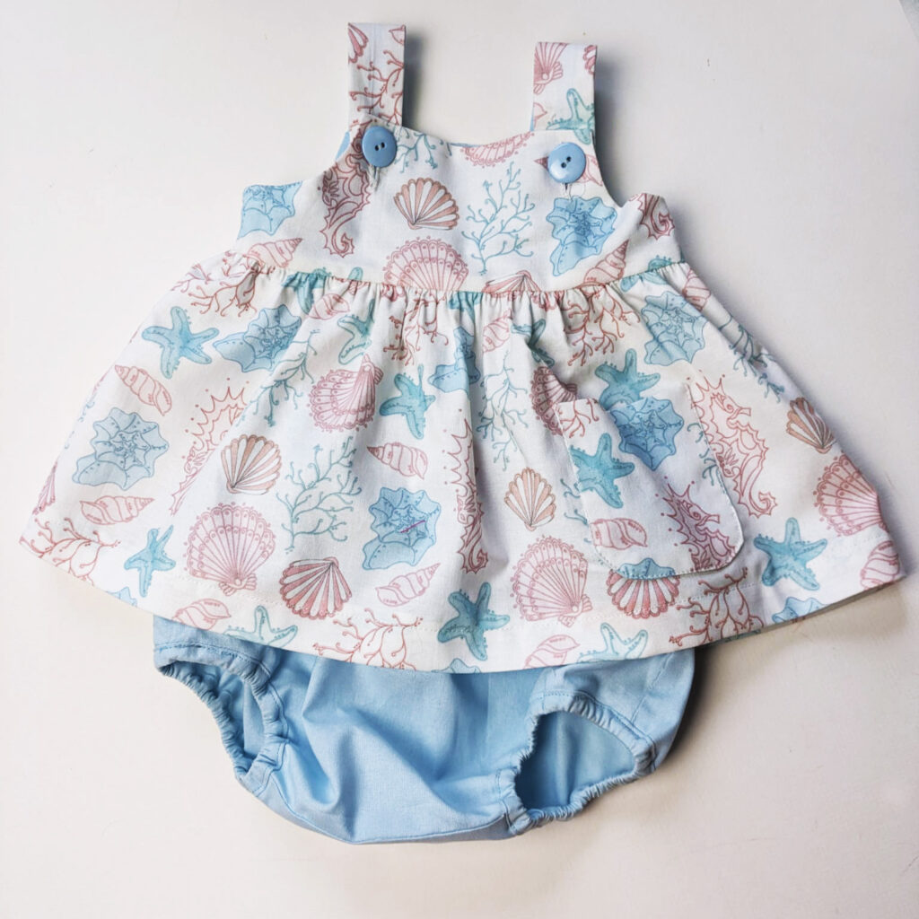 Baby Dress and Blommers