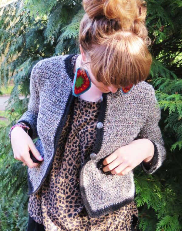 cropped jacket crochet pattern