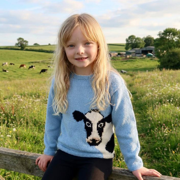 cow sweater sq Ruth Maddock Makes