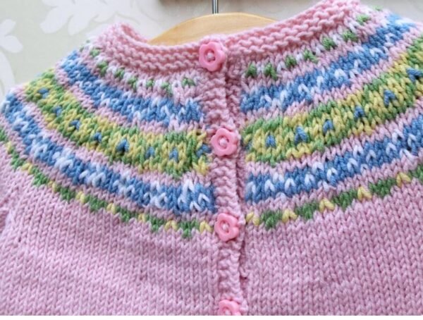 fairisle yoke caedigan