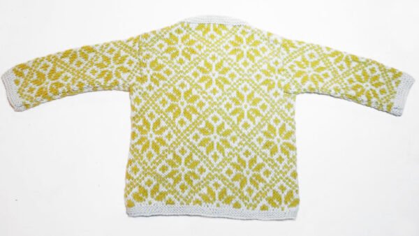 child's cardigan knitting